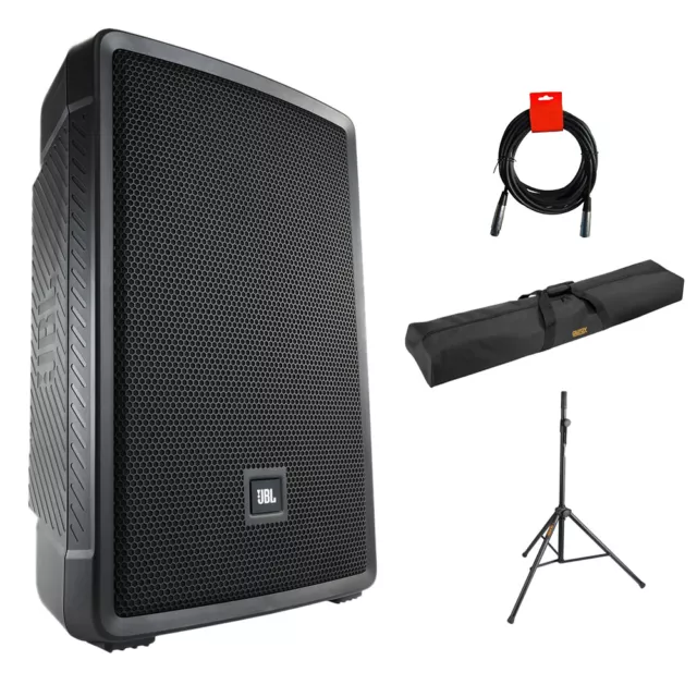 JBL IRX108BT Powered 8" Portable Speaker (Bluetooth) w/ Stand, Bag & Cable