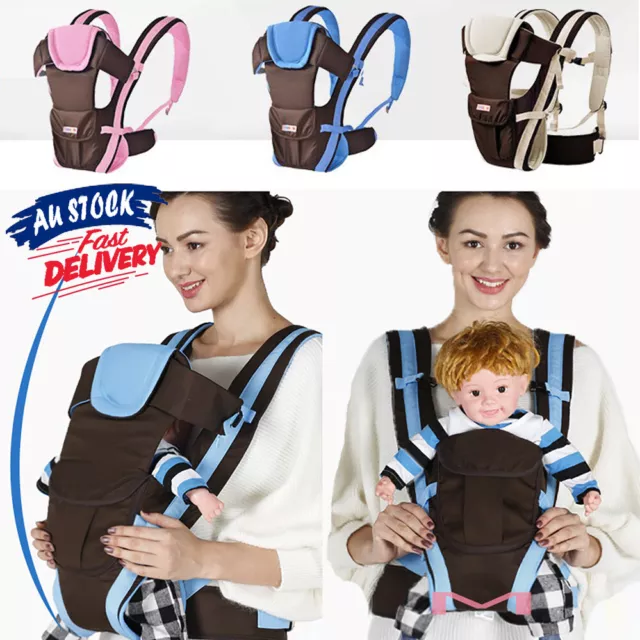Baby Carrier Breathable Infant Backpack Ergonomic Adjustable Wrap Sling