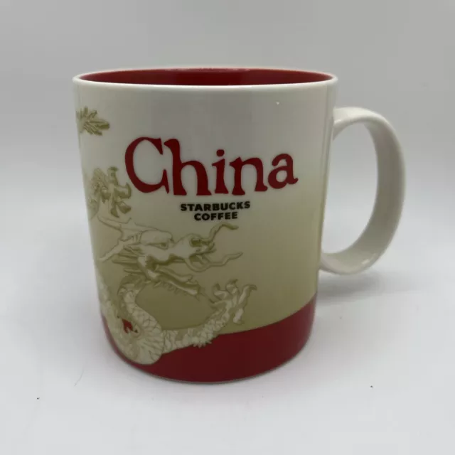 Starbucks China City Mug 16oz Coffee Tea Mugs 2013 New w/ Price Sticker Dragon