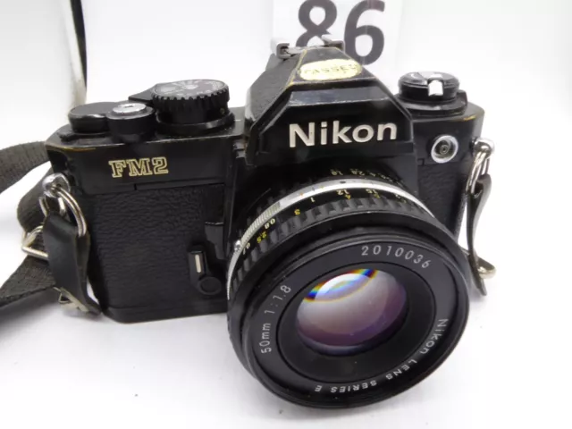 Nikon FM2N 35mm SLR - Honeycomb Titan Shutter + Nikkor 50mm f/1.8 Prime Lens 2