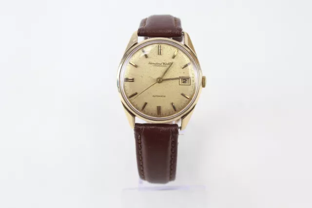 INTERNATIONAL WATCH COMPANY (IWC) 9ct GOLD Dress Wristwatch Non Working