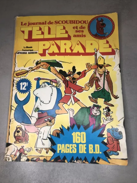 Bande Dessinee Livre Comics ALBUM TÉLÉ PARADE N2 Le Journal De Scoubidou 1978