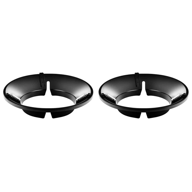 2 fundas para quemador de horno accesorios para estufa de gas con soporte Wok