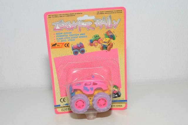 New Ray 38081 Vw Volkswagen Beetle Kafer Zoomer Rally Pink Mint Boxed