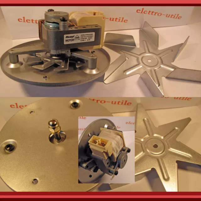 Motore Ventola Universale 5W Per Frigoriferi, Banconi Frigo E Vetrine