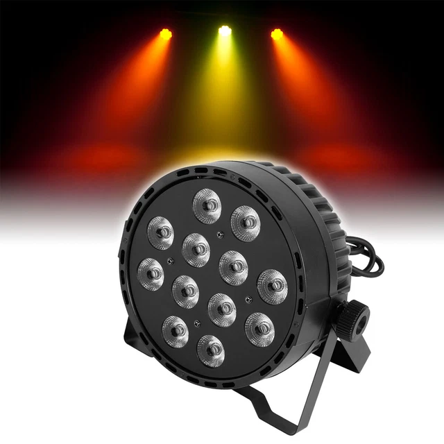 120W RGBW LED Par Can Stage Lighting DMX Strobe Effect DJ Par 64 Washer Light