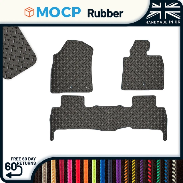 RUBBER CAR MATS to fit Toyota Land Cruiser Not Prado 20132021 £39.95