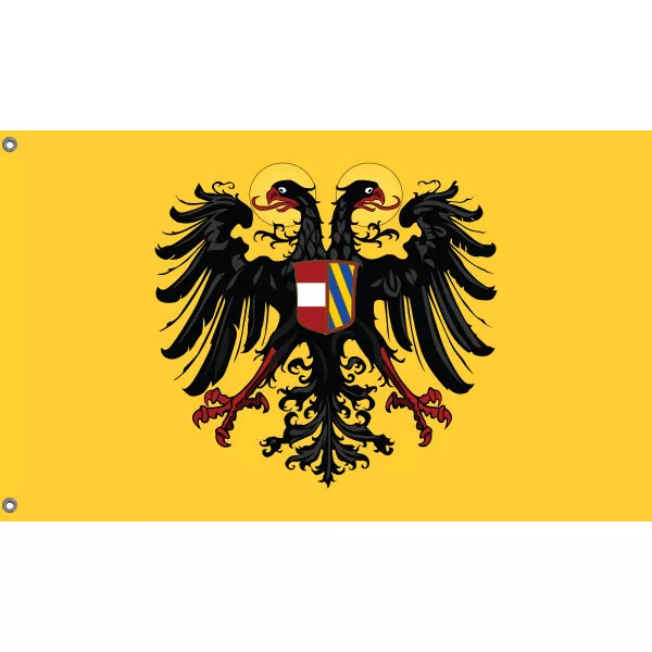 Holy Roman Emperor Flag Unique Design III, 3x5 Ft / 90x150 cm, EU Made 3