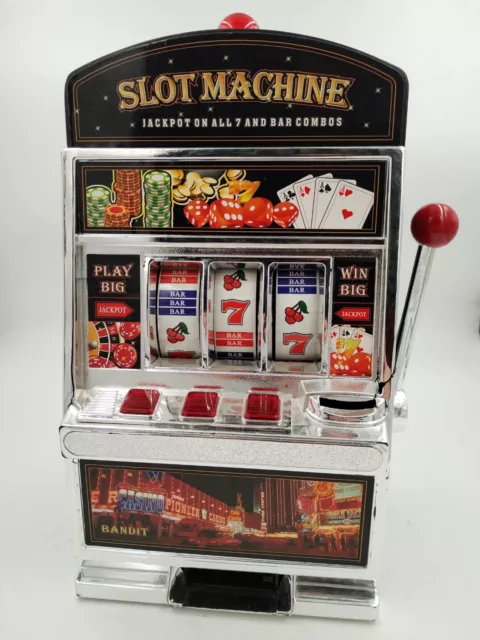 SLOT MACHINE JACKPOT Bandit Manchot Machine À Sous Jeux Casino