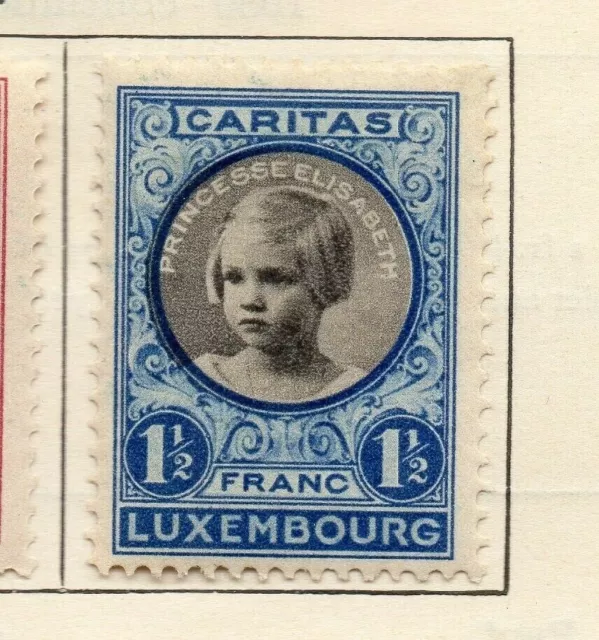 Luxemburg 1927 Early Issue Fine Mint Hinged 1.5F. NW-191822