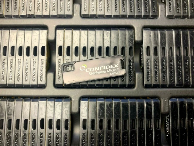 Box of 100 CONFIDEX STEELWAVE MICRO II RFID TAG UHF Barcode Scanner