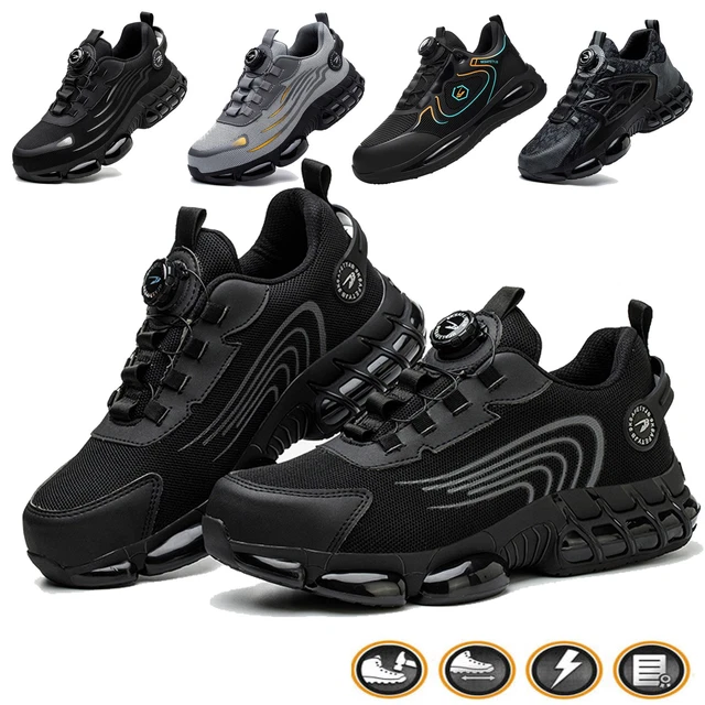 2024 LIGHTWEIGHT SAFETY Shoes Mens Steel Toe Cap Hiking Boots Work