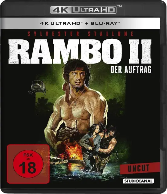 Rambo II - Der Auftrag / Uncut (4K Ultra HD) (4K UHD Blu-ray)