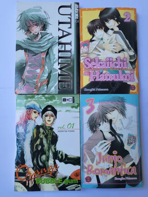 Mangas  #3  / 4 Verschiedene Mangas / Deutsch