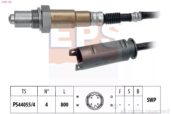 1.997.120 EPS Lambda Sensor for BMW