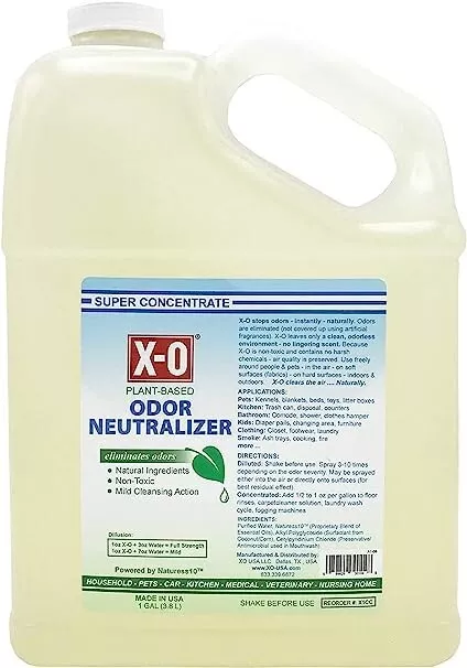 X-O Natural, Plant-based Odor Neutralizer / Eliminator, SUPER CONCENTRATE, 1 gal
