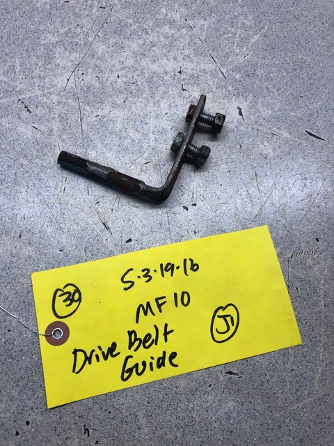 MASSEY FERGUSON MF-10 MF-12 Tractor Engine Drive Pulley Belt Guide £12. ...