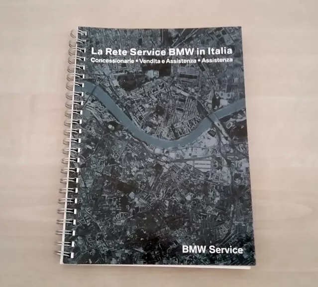 BMW La Rete Service in Italia Libretto Manuale 2008 Italiano