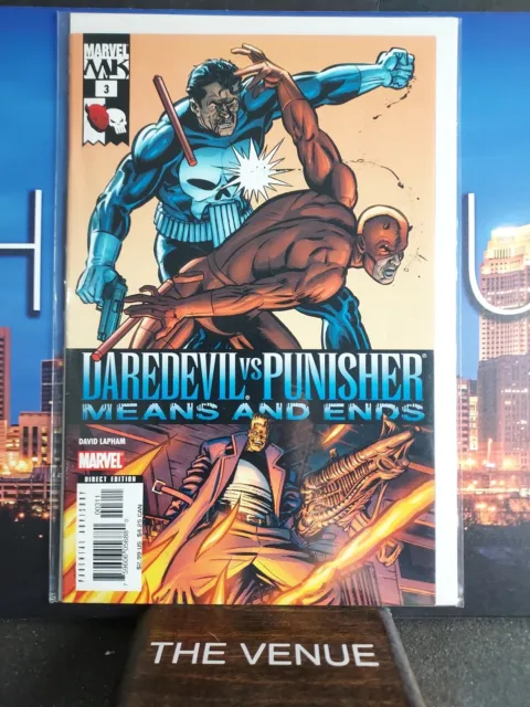 Daredevil Vs Punisher Means and Ends #3 - 2005 Marvel Comics