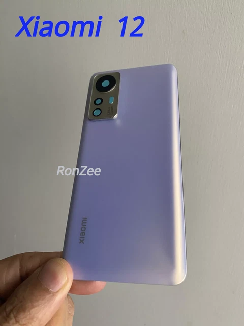 Vitre Arrière Avec Adhésif Pour Xiaomi 12 Pro (violet) - Cache Batterie, Neuf, Marque GLOBALSTOCK