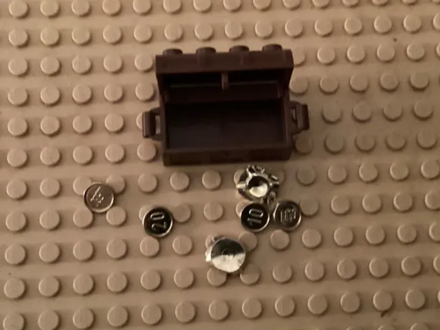 Lego Pirate Treasure Chest And Gold Coins