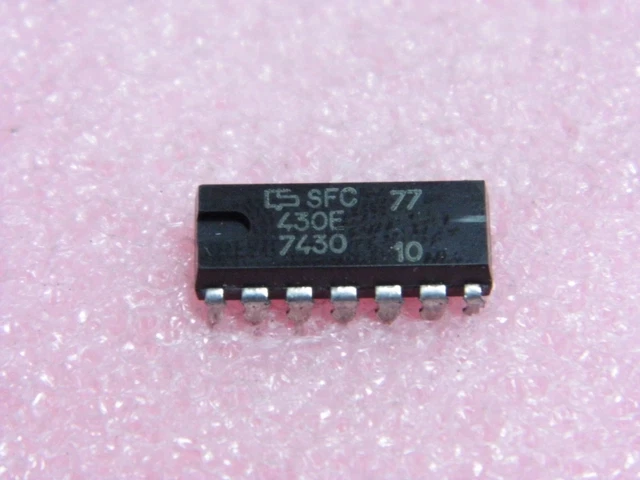 Circuit Intégré DG200ACJ - Dual SPST CMOS Analog Switch, Boîtier DIP14, Neuf