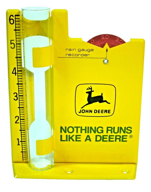 VINTAGE JOHN DEERE Rain Gauge 50.00 PicClick