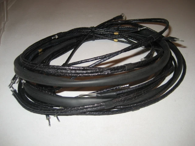 ZUNDAPP KS 600 Schwarzlack Kabelbaum Mit Schaltplan. Wiring Kit. New