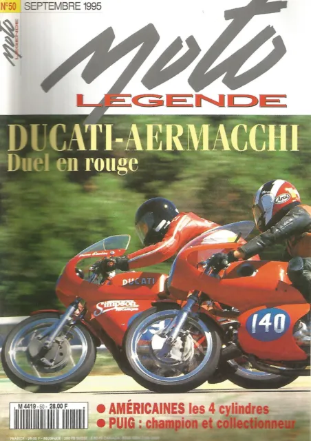 Moto Legende N°50 Ducati Aermacchi / Ameriacines Les 4 Cyl. / Gold Wing / Scott