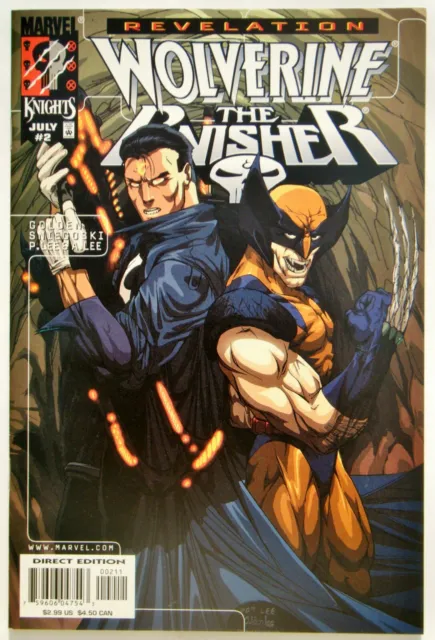 Wolverine Punisher Revelation #2 (of 4) (July 99') VF+ NM- (9.0) Pat Lee Art