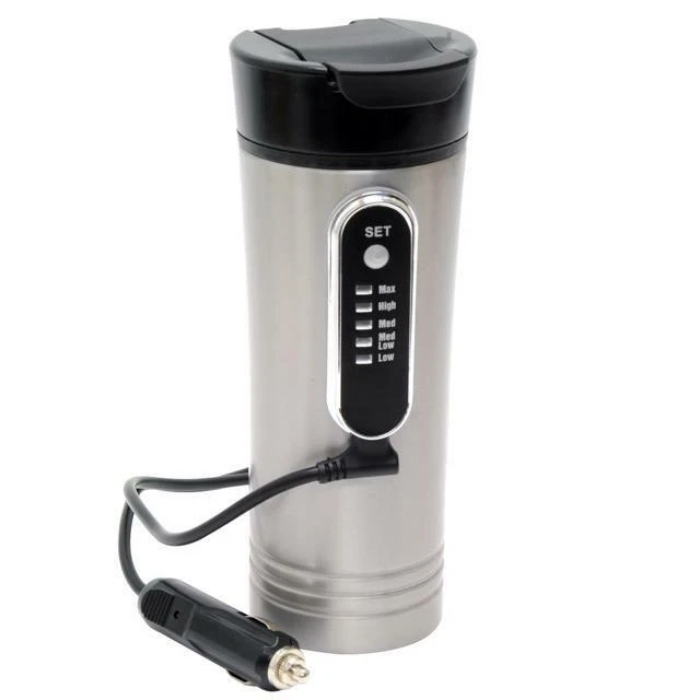 RoadPro RP0719 12-Volt 15oz. Premium Heated Travel Mug