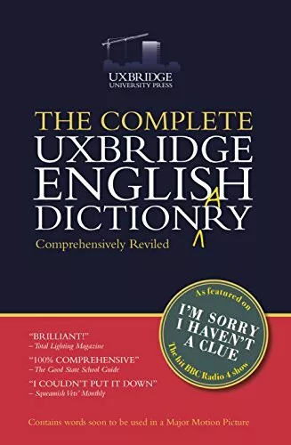 The Complete Uxbridge English Dictionary: I'm Sorry I Haven't a Clue by Brooke-T