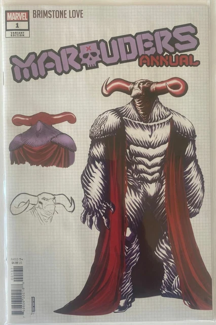 Marauders Annual #1 Incentive David Baldeon Design Variant