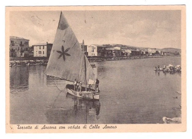 Torrette Di Ancona Con Veduta Di Colle Ameno - Viaggiata