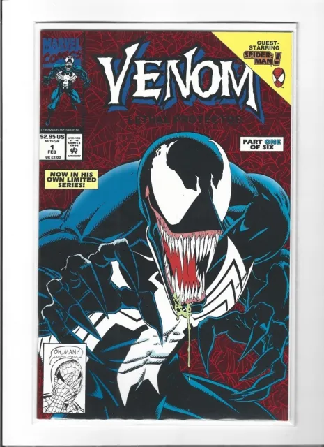 Venom #1 Lethal Protector by Marvel Comics 1st Printing Feb 1993
