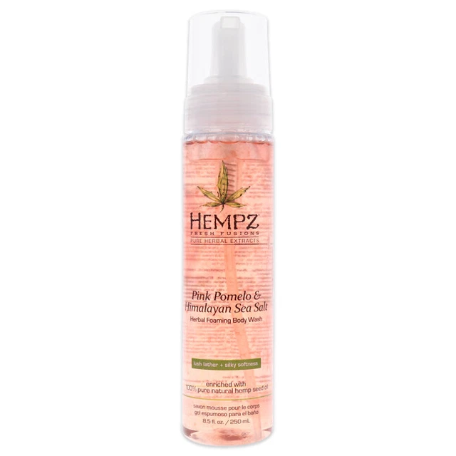 Hempz Fresh Fusions Pink Pomelo and Himalayan Sea Salt Herbal Foaming Body Wash Hempz Fresh Fusions Pink Pomelo and Himalayan Sea Salt Herbal Foaming Body Wash