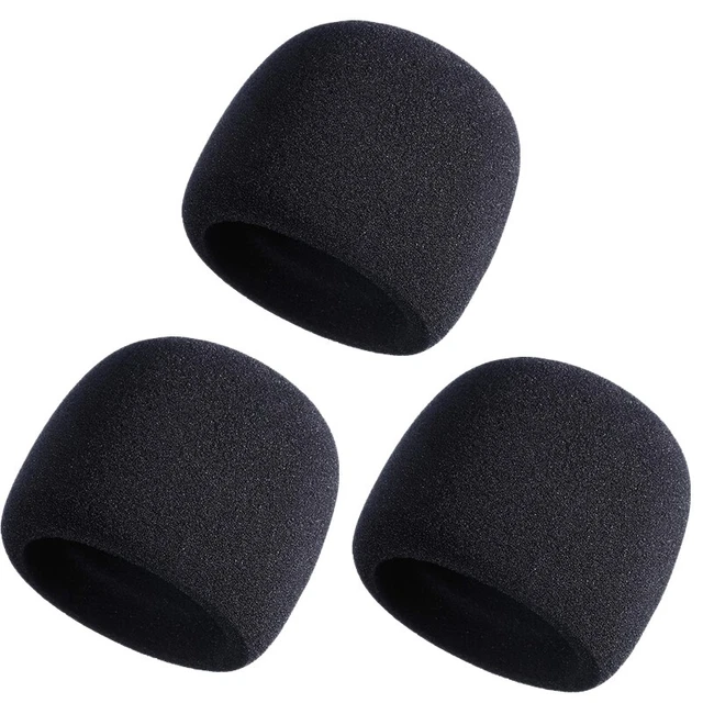 Mic Cover Sponge Microphone Windscreen For  ,  Pro Condenser Microphone (BlackL8
