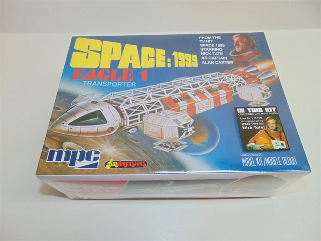 MPC Space:1999 Eagle 1 Transporter Starship model Kit-12" w/cargo hold-NISB