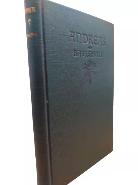 Andreas Legend of Saint Andrew Hardback Vintage Old English Anglo-Saxon Poem