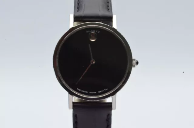 Movado Orologio Donna 32MM Acciaio Museum Raro Quarzo 01.2020.315 Vintage Medium