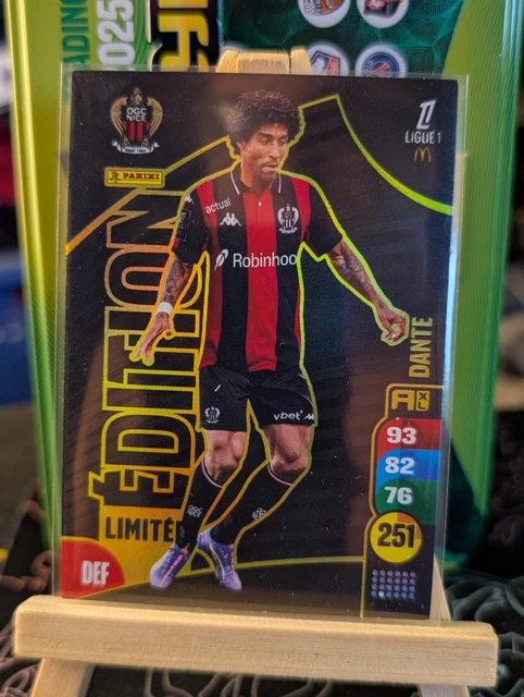 Carte Adrenalyn Signée OGCNice - Didier Digard, Ligue 1, Collection Football
