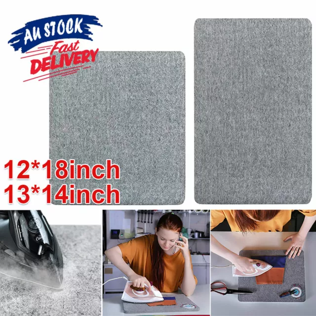 Pressing Mats Felt Pad Portable Wool 2 Size Press Ironing Mat