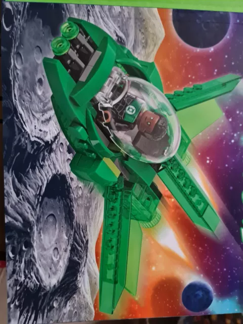 LEGO 11914 GREEN Lantern Spaceship with instructions only no minifigure New 3.99 PicClick UK