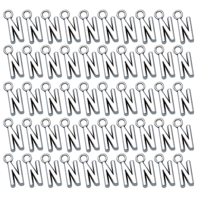 100 pcs Buchstabe k Initial Charme Armband Alphabet Pendent Charme 2