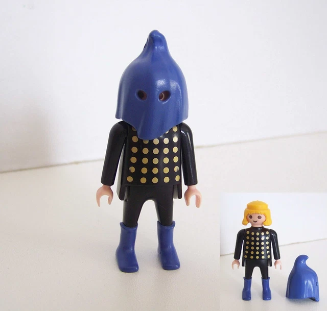 Cape Noire De Sorcière Playmobil Avec Bosse - Références 3838, 3098, 4212 - Occasion