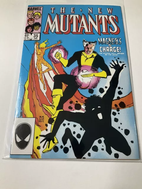 New Mutants 35 Nm Near Mint Marvel Comics