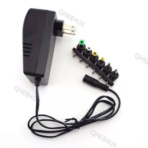 AC/DC 3v 4.5v 5v 7.5v 9v 12V 2.5A Adjustable Power Charger supply Adapter 7H