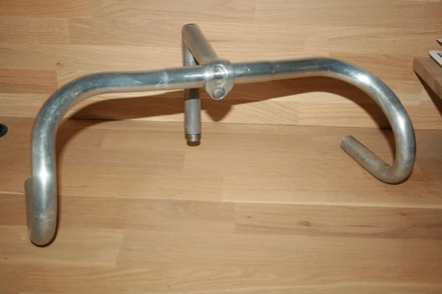 ATAX GUIDON POTENCE ANCIEN ALU VELO VILLE HANDLEBARS STEM BICYCLE mecadural