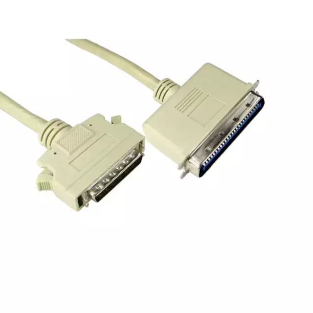 SCSI 1 Pour SCSI 2 Câble / Câble Demi-Pas 50-pin Mâle À 50-pin Centronics Mâle