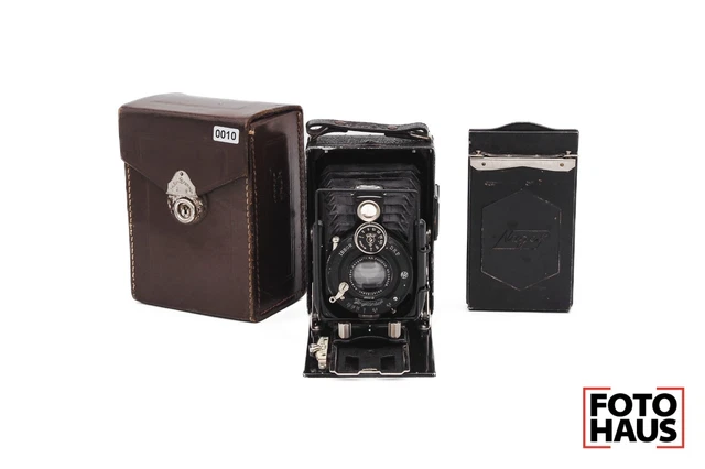 *TAL CUAL* Voigtländer Vag placa cámara 10,5 cm / f4,5 Anastigmat Skopar #0010